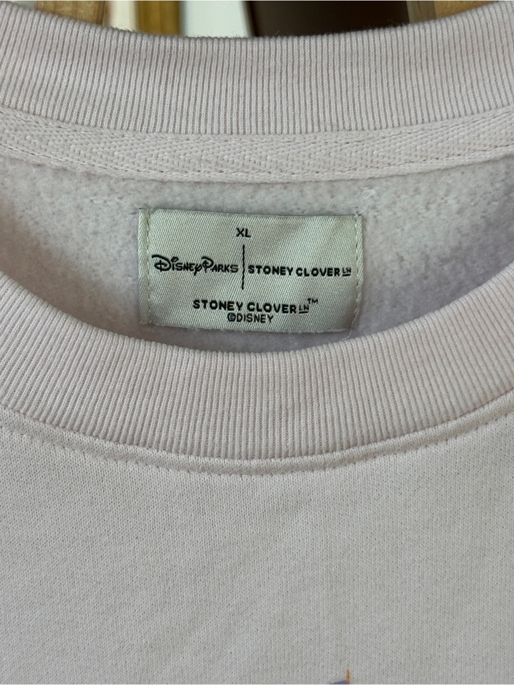 Disney Parks Stoney Clover Lane WDW Cinderella Castle Sweatshirt Pink XL - Picture 3 of 6